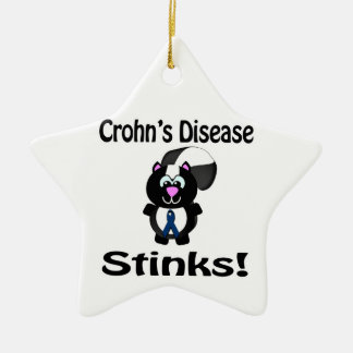Ziekte van Crohns Stinks Skunk Awareness Design Keramisch Ornament
