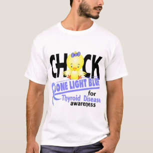 Ziekte van de schildklier Kiep Licht Blauw 2 T-shirt
