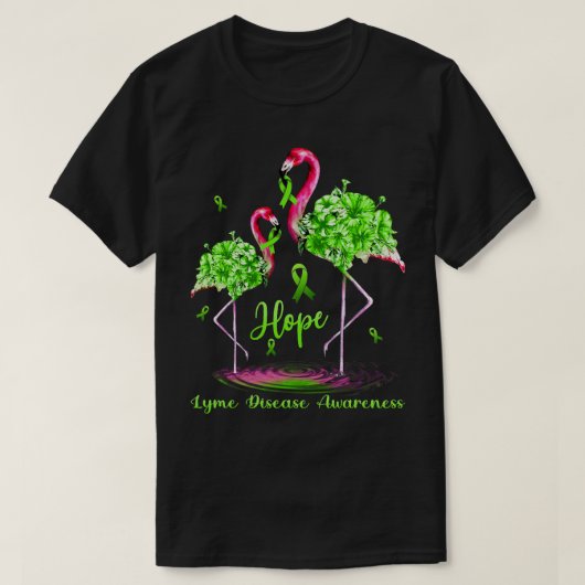 Ziekte van Flamingo Lyme T-shirt (Design voorkant)