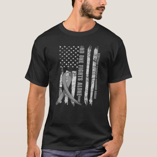 Ziekte van Gerstmann-Straussler Scheinker VS Ameri T-shirt (Voorkant)