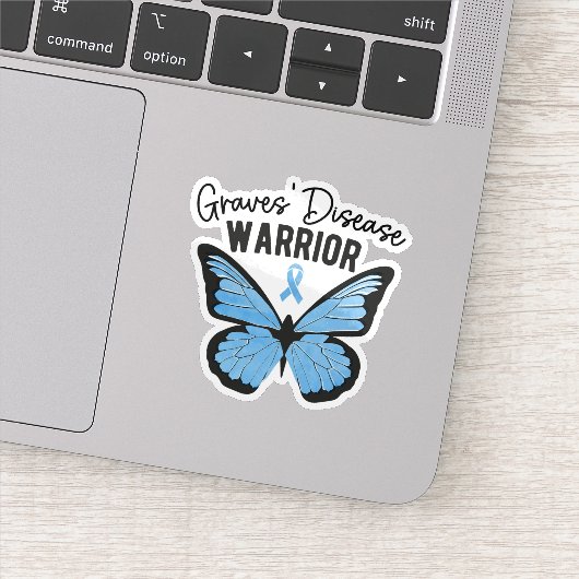 Ziekte van Graves Warrior, auto-immuunziekte Sticker (Detail)