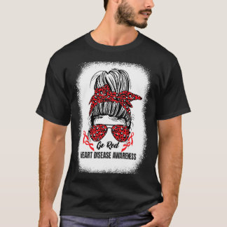 Ziekte van het hart We Draag rood in februari T-shirt