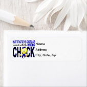 Ziekte van Huntington verward met verkeerd kuiken Etiket (Insitu)