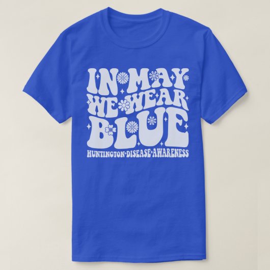 Ziekte van Huntingtons Groovy T-shirt (Design voorkant)
