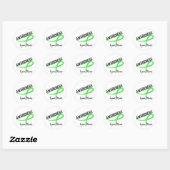 Ziekte van Lyme 3 Ronde Sticker (Vel)