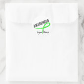 Ziekte van Lyme 3 Ronde Sticker (Tas)