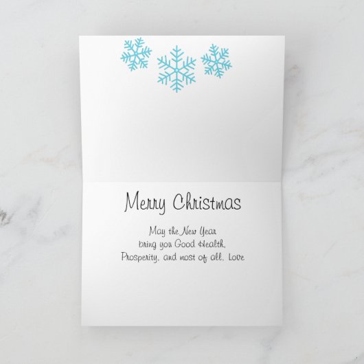 Ziekte van Lyme Bewustzijn Kerst Kaarten (Binnen)