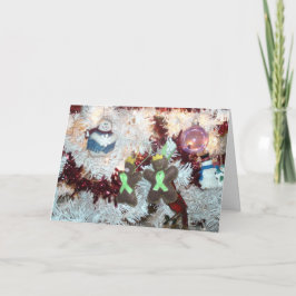 Ziekte van Lyme Bewustzijn Kerst Kaarten