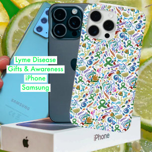 Ziekte van Lyme Gifts, Groene Lintbewustzijn Case-Mate iPhone Case