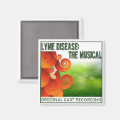 Ziekte van Lyme: Het muzikale album Magnet (Voorkant / Achterkant)