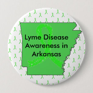 Ziekte van Lyme in Arkansas knop Ronde Button 4,0 Cm