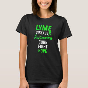 Ziekte van Lyme Overlevende Warrior Bewustheid 2 T-shirt
