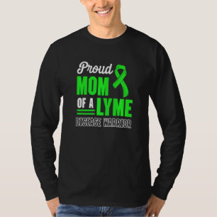 Ziekte van Lyme Survivor Warrior Awareness 16 T-shirt