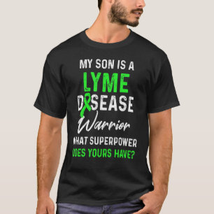 Ziekte van Lyme Survivor Warrior Awareness 18. T-shirt