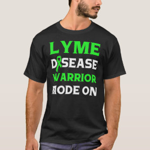 Ziekte van Lyme Survivor Warrior Awareness 40 T-shirt