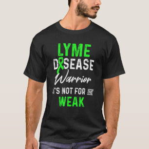 Ziekte van Lyme Survivor Warrior Awareness 66 T-shirt