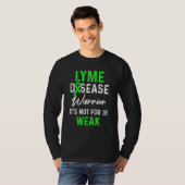 Ziekte van Lyme Survivor Warrior Awareness 66 T-shirt (Voorkant volledig)