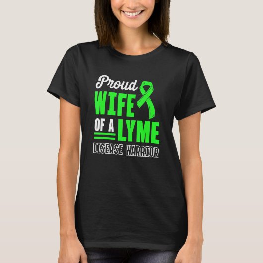 Ziekte van Lyme Survivor Warrior Awareness 72 T-shirt (Voorkant)