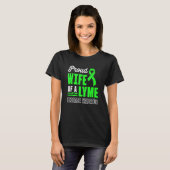 Ziekte van Lyme Survivor Warrior Awareness 72 T-shirt (Voorkant volledig)