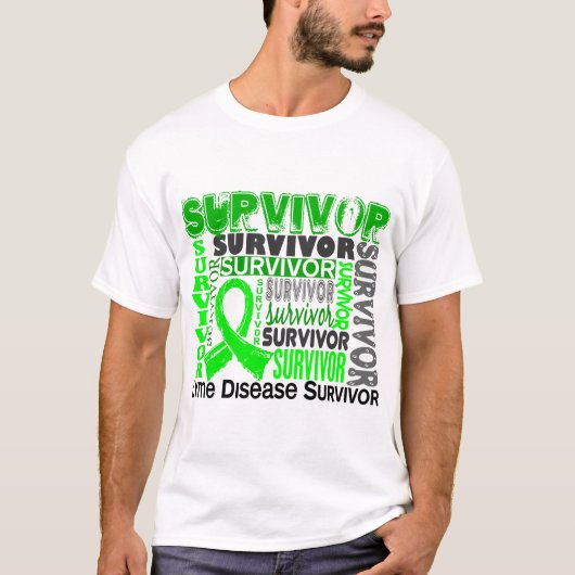 Ziekte van Lyme T-shirt (Voorkant)