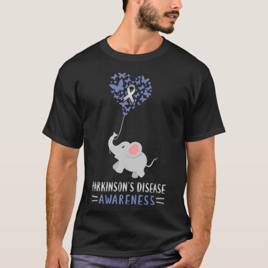 Ziekte van Parkinson Bewustzijnheid Mentale ziekte T-shirt (Voorkant)