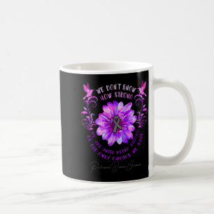 Ziekte van Parkinson bewustzijnsbloem We weten het Koffiemok