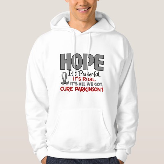 Ziekte van Parkinson HOPE 1 Hoodie (Voorkant)