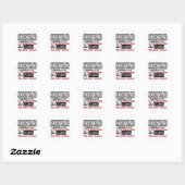 Ziekte van Parkinson HOPE 2 Ronde Sticker (Vel)