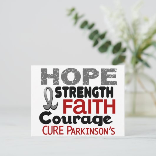 Ziekte van Parkinson HOPE 3 Briefkaart (Staand voorkant)