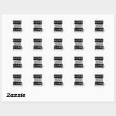 Ziekte van Parkinson Hope Love Cure Ronde Sticker (Vel)