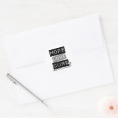 Ziekte van Parkinson Hope Love Cure Ronde Sticker (Envelop)