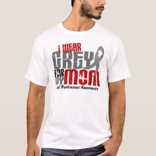 Ziekte van Parkinson Ik DRAAG GRAY VOOR MIJN MOM 6 T-shirt