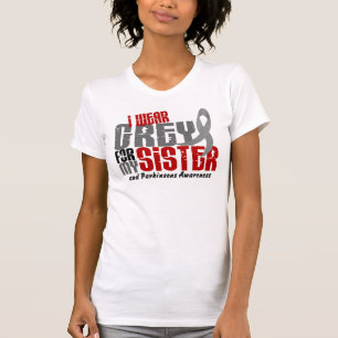 Ziekte van Parkinson Ik DRAAG GRAY VOOR MIJN ZUS 6 T-shirt