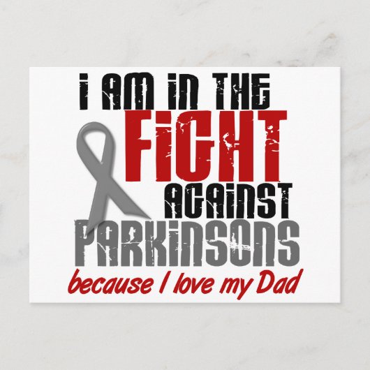 Ziekte van Parkinson IN DE STRIJD VOOR MIJN DAD 1 Briefkaart (Voorkant)