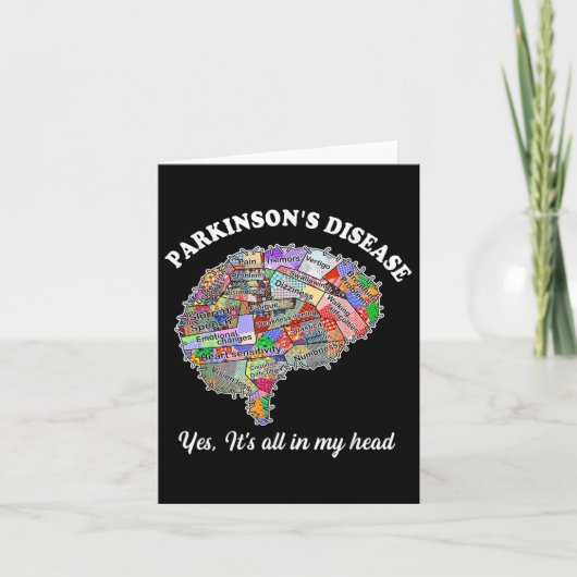 Ziekte van Parkinson, ja, het zit allemaal in mijn Kaart (Voorkant)