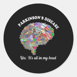 Ziekte van Parkinson, ja, het zit allemaal in mijn Ronde Sticker