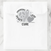 Ziekte van Parkinson PLC Ronde Sticker (Tas)