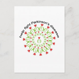 ziekte van parkinson, ziekte van parkinson, tulp,  briefkaart