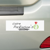 ziekte van parkinson, ziekte van parkinson, tulp,  bumpersticker (Op auto)