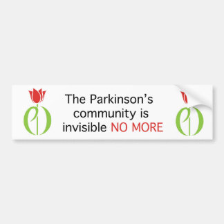 ziekte van parkinson, ziekte van parkinson, tulp,  bumpersticker