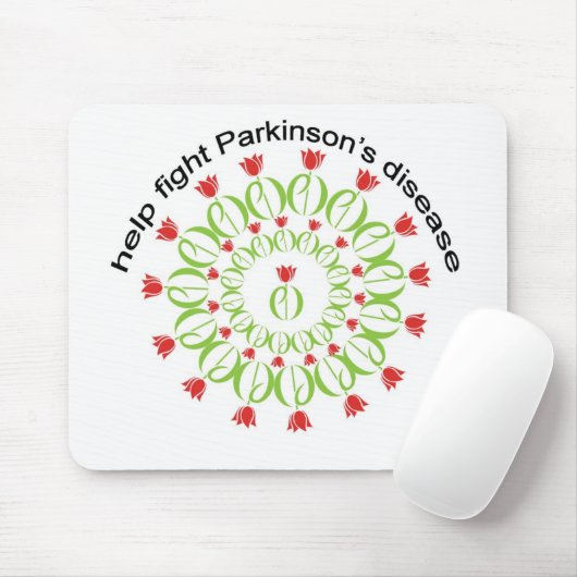 ziekte van parkinson, ziekte van parkinson, tulp,  muismat (Met muis)