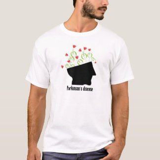 ziekte van parkinson, ziekte van parkinson, tulp t-shirt