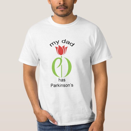 ziekte van parkinson, ziekte van parkinson, tulp,  t-shirt (Voorkant)
