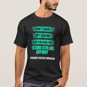 Ziekte van Parkinsons Aanduiding veroorzaakt warri T-shirt