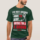 Ziekte van Parkinsons Bewustzijnd Overlevende Warr T-shirt (Voorkant)