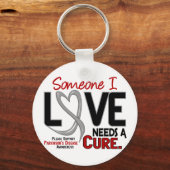 Ziekte van Parkinsons heeft een CURE 2 nodig Sleutelhanger (Voorkant)