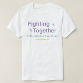 Ziekte van Still vecht samen T-shirt