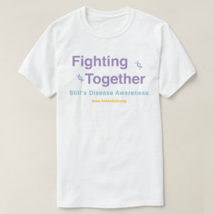 Ziekte van Still vecht samen T-shirt