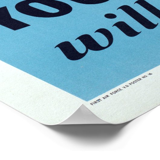  ziekte van Syphilis Poster (Hoek)