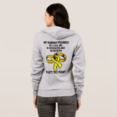 Ziekte/Ziekte...Endometriose Hoodie (Achterkant volledig)